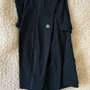 Lululemon Fast and Free black leggings size 10